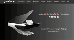 Desktop Screenshot of pianina.pl
