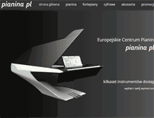 Tablet Screenshot of pianina.pl